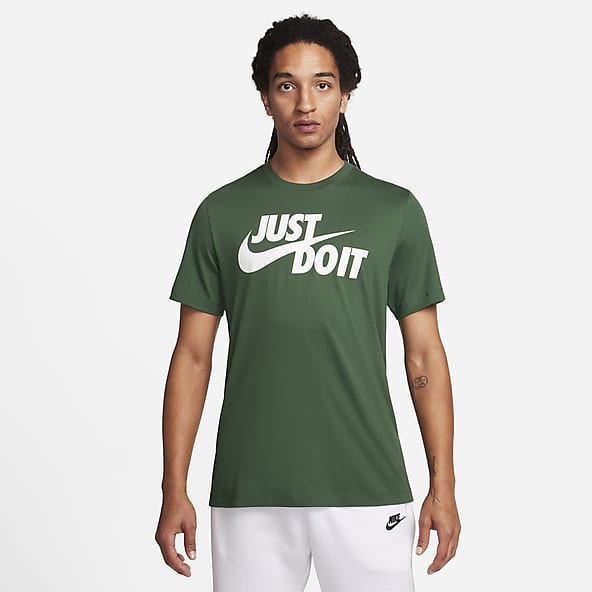 Playera nike verde new arrivals